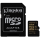 32Gb microSDHC C10 Kingston Gold UHS-I U3