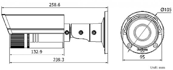  IP  HIKVISION DS-2CD2635F-IS/ZJ 2.7-12mm
