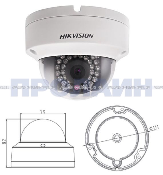  IP  HIKVISION DS-2CD3135F-I 4mm
