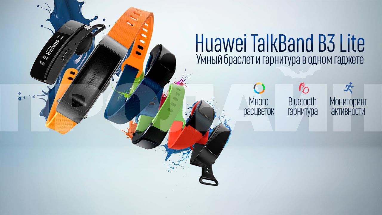 - Huawei TalkBand B3 Lite Black