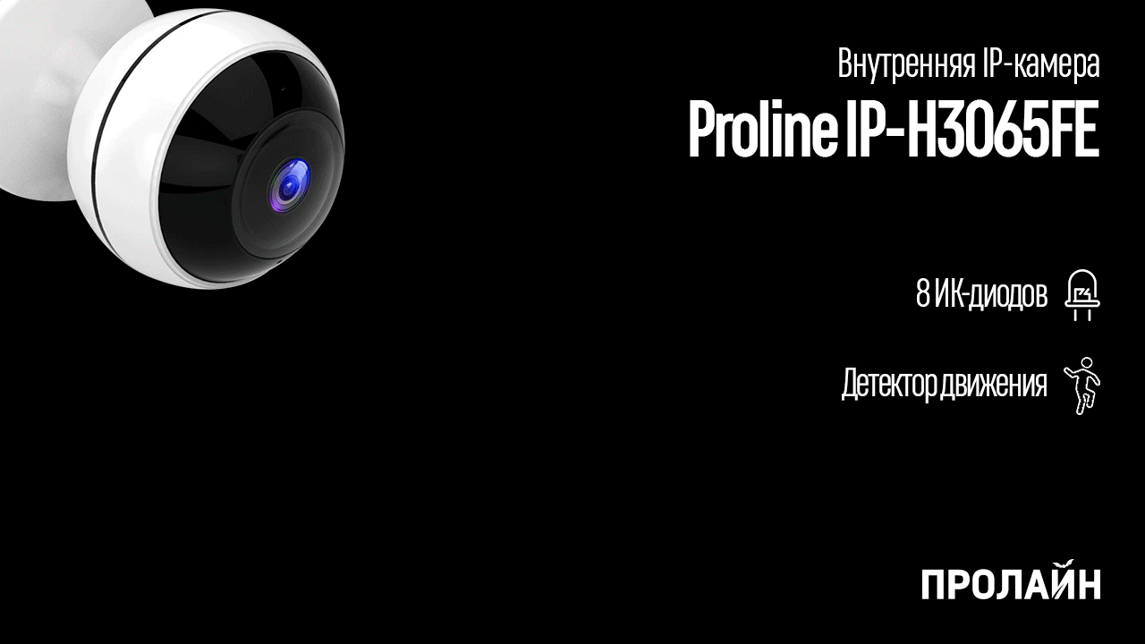 Внутренняя IP-камера Proline IP-H3065FE