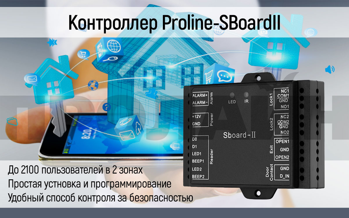 Автономный контроллер Proline SBoardII с Wi-Fi купить в интернет-магазине,  цена, отзывы, характеристики. Автономный контроллер Proline SBoardII с Wi-Fi