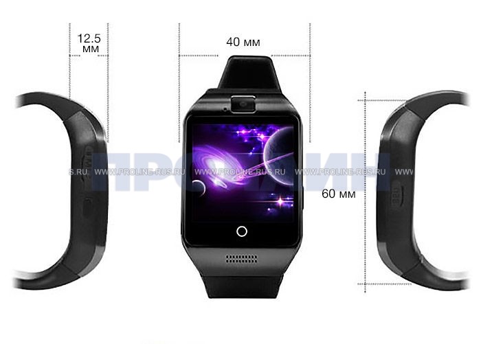 Умные часы с GPS Smart Watch Q18 Black
