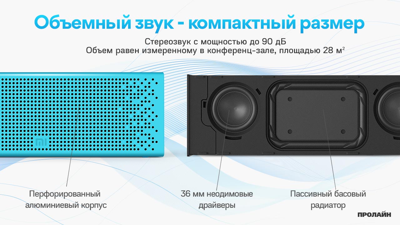 Портативная акустика Xiaomi Pocket Audio 2 Blue