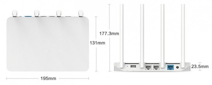 Беспроводной маршрутизатор Xiaomi Mi Wi-Fi Router 3 MIR3