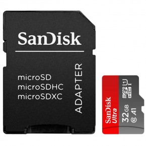 32Gb microSDHC UHS-I C10 SanDisk Ultra c 