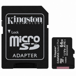 Kingston microSD 64Gb XC-I C10 � ���������