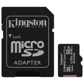 Kingston microSD 32Gb HC-I1 C10  