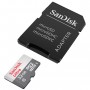 32Gb microSDHC C10 SanDisk Ultra c адаптером