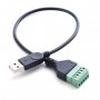 USB-ANYTYPE-C(п) USB2.0 (гибкий клемник)