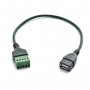 USB-ANYTYPE-C(м) USB2.0 (гибкий клемник)